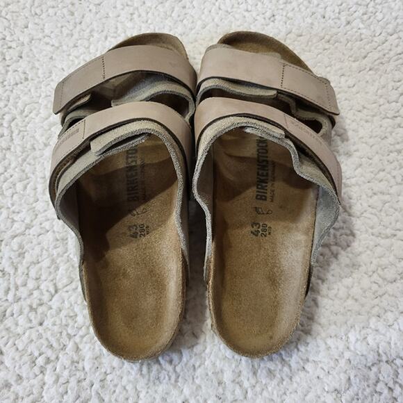 Birkenstock Uji Nubuck/ Suede in Taupe Mens  Size: 43/ 10-10.5 US wide main image 4